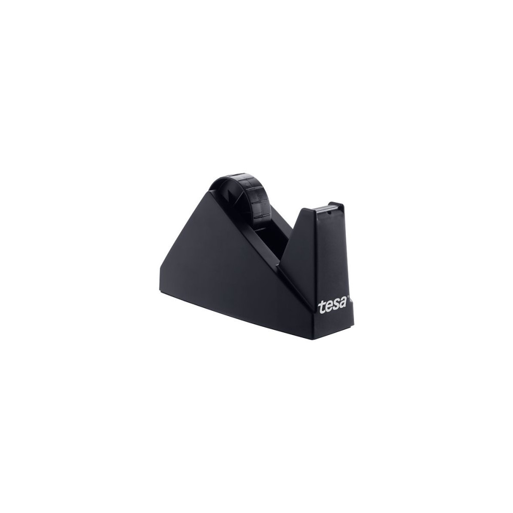 Produktbild för Tapedispenser sort bordmodel tesa Easy Cut max. 25mm x 66m t...