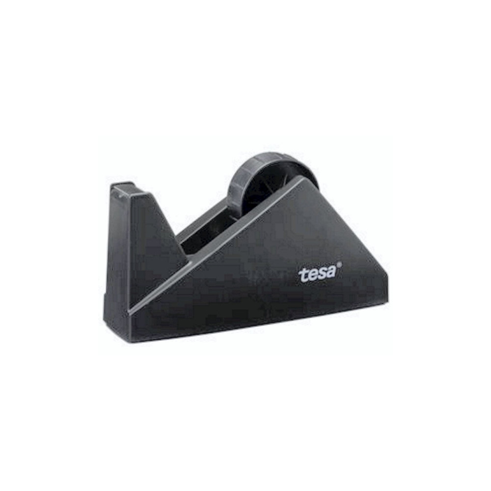 Produktbild för Tapedispenser sort bordmodel tesa Easy Cut max. 25mm x 66m t...