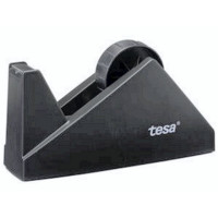 Produktbild för Tapedispenser sort bordmodel tesa Easy Cut max. 25mm x 66m t...