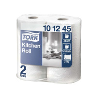 Produktbild för Tork Plus - pappershandduk - 280 ark - rulle - 39.2 m - vit (paket om 2)