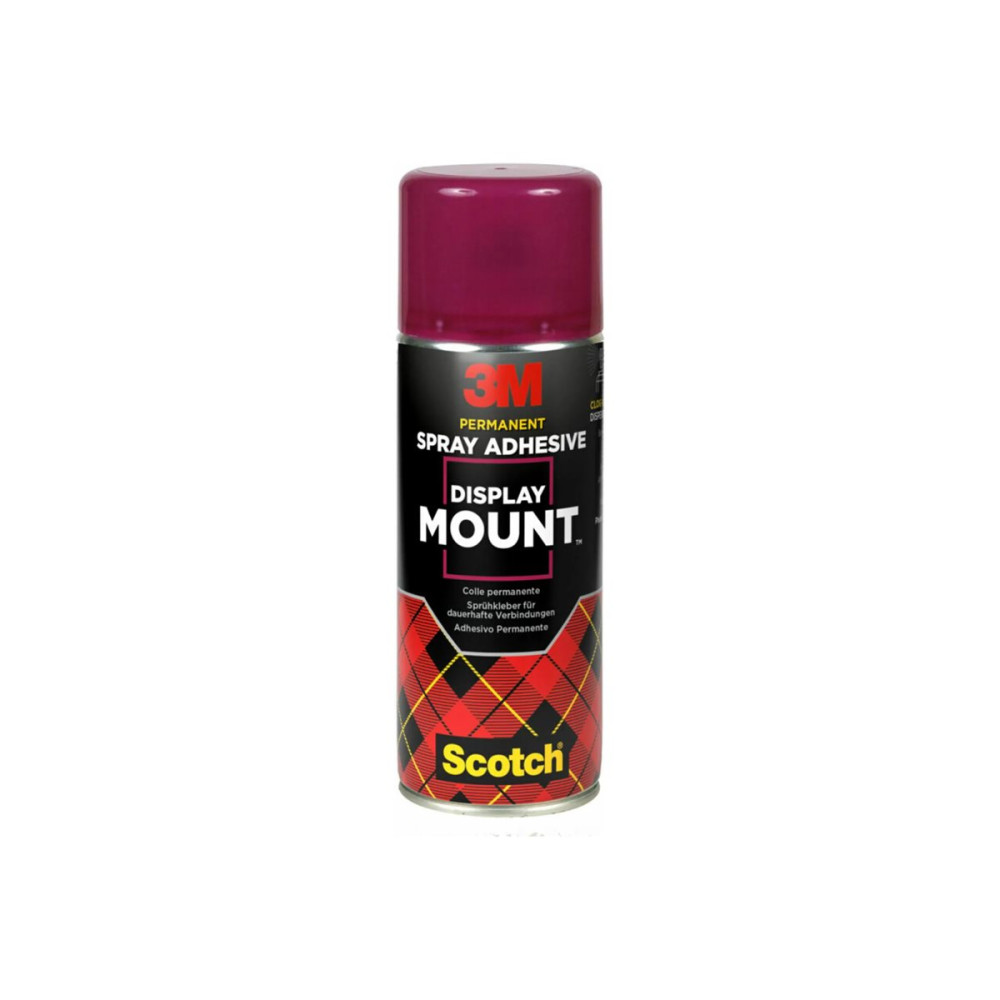 Produktbild för Scotch Display Mount - limspray för montering - transparent - syntetisk elastomer