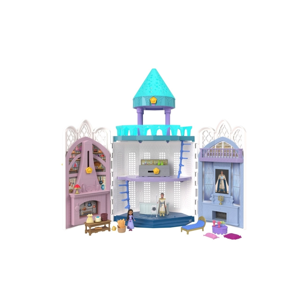 Produktbild för Disney Wish Rosas Castle Playset, Slott, 3 År, AAA, Multifär...