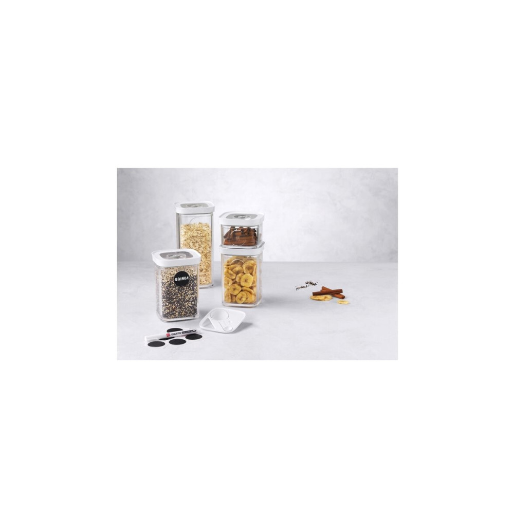 Produktbild för ZWILLING Fresh & Save Cube Set S6 transparent-vit. Innehålle...