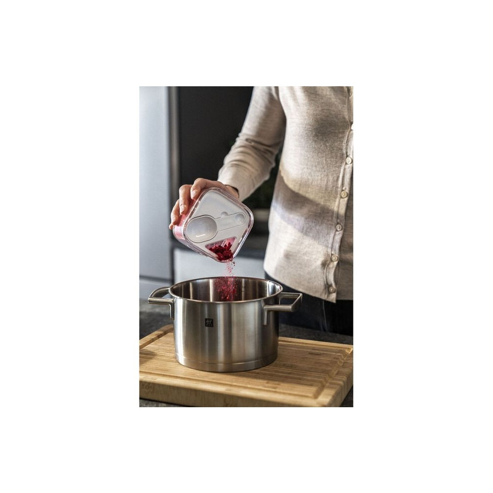 Produktbild för ZWILLING Fresh & Save Cube Set S6 transparent-vit. Innehålle...