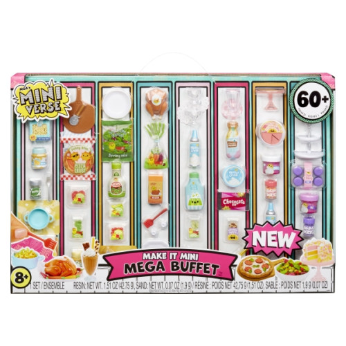 MGA Entertainment MGA''s Miniverse Make It Mini Mega Buffet, 8 År, Multifärg,...