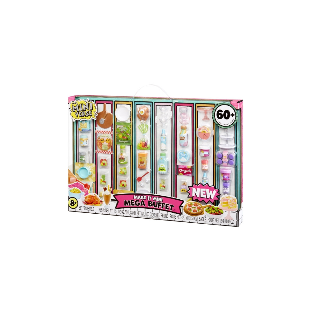 Produktbild för MGA''s Miniverse Make It Mini Mega Buffet, 8 År, Multifärg,...
