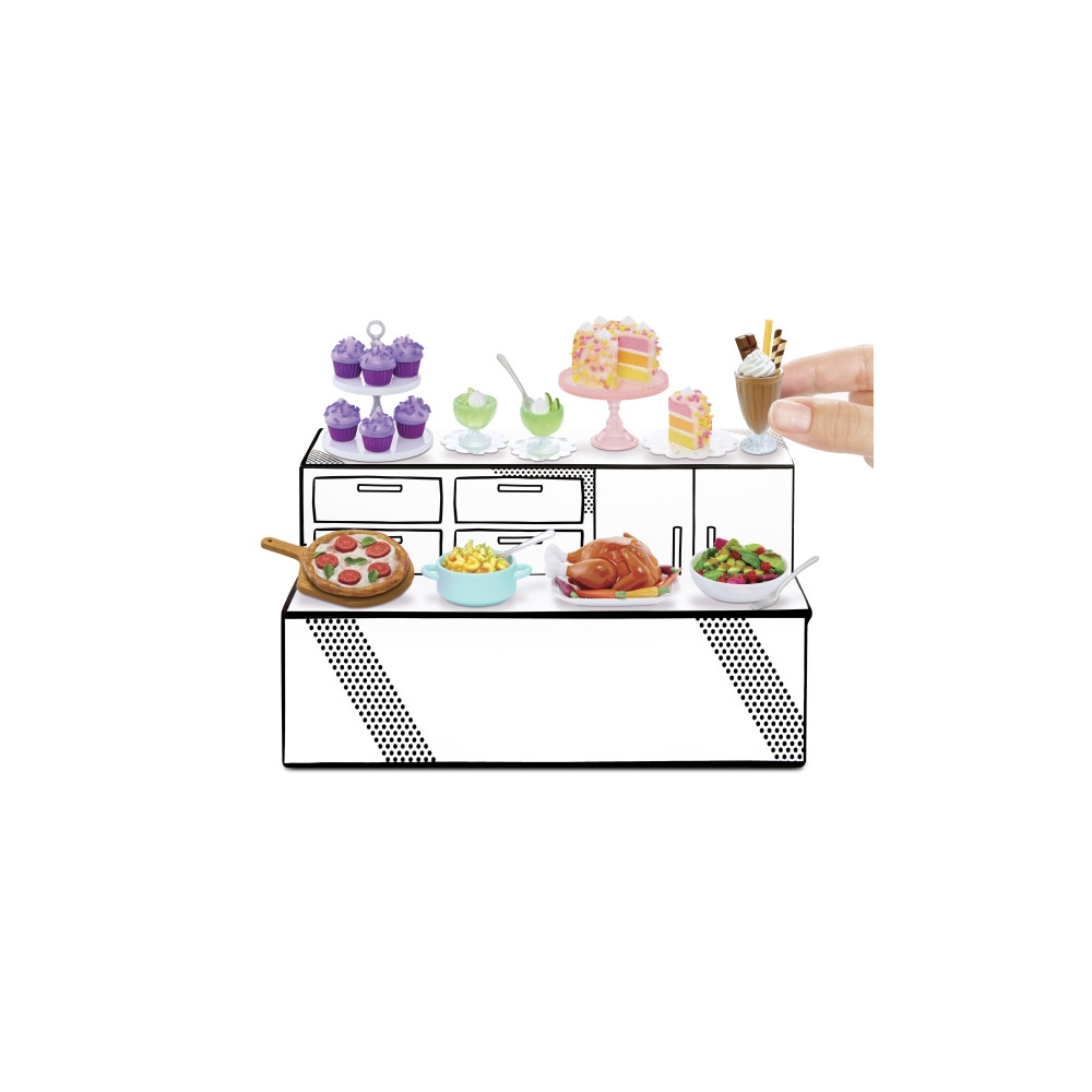 Produktbild för MGA''s Miniverse Make It Mini Mega Buffet, 8 År, Multifärg,...