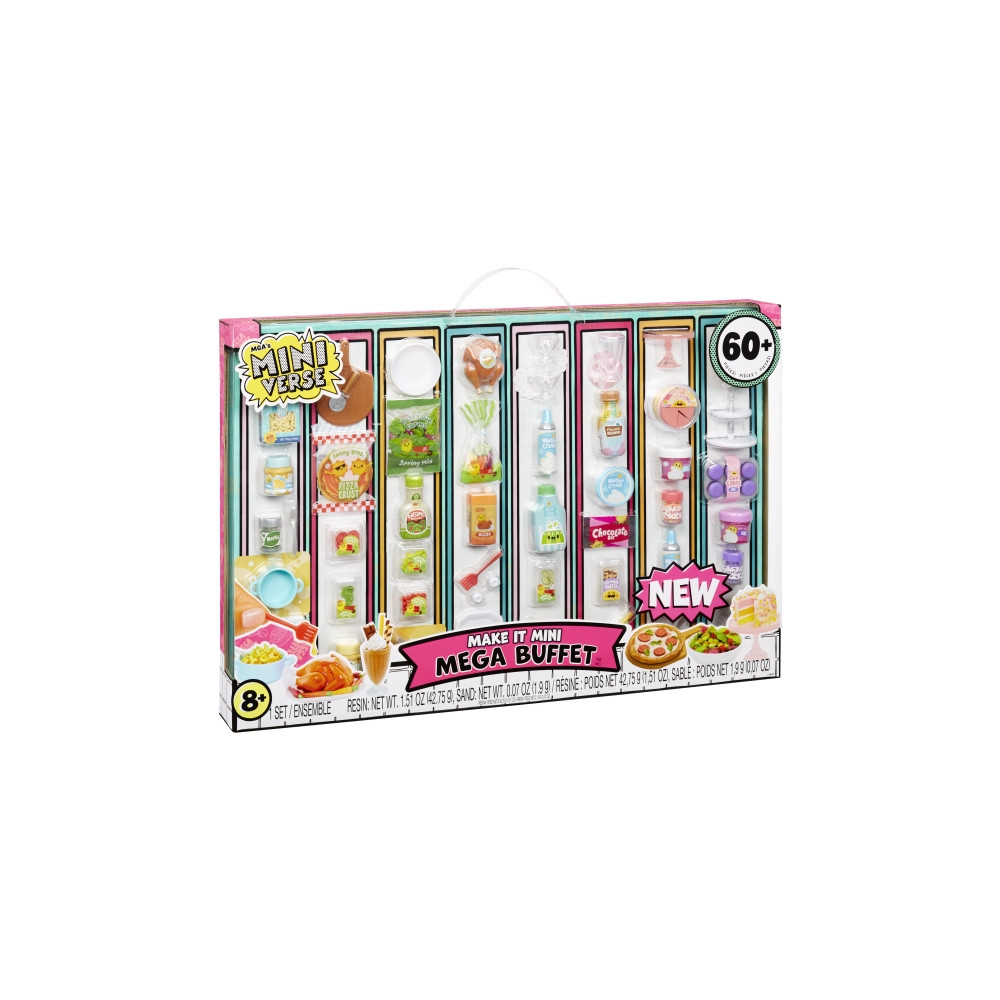 Produktbild för MGA''s Miniverse Make It Mini Mega Buffet, 8 År, Multifärg,...