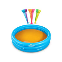 Produktbild för Zuru Bunch O Balloons Splash Pool med tropisk fest, över 100...