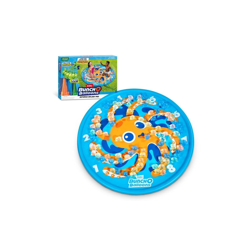Produktbild för Zuru Bunch O Balloons Octopus Splash Pad med över 100 självl...