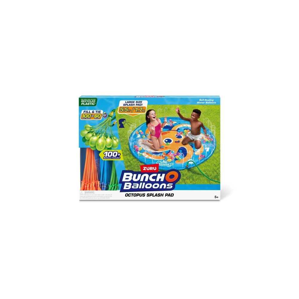 Produktbild för Zuru Bunch O Balloons Octopus Splash Pad med över 100 självl...