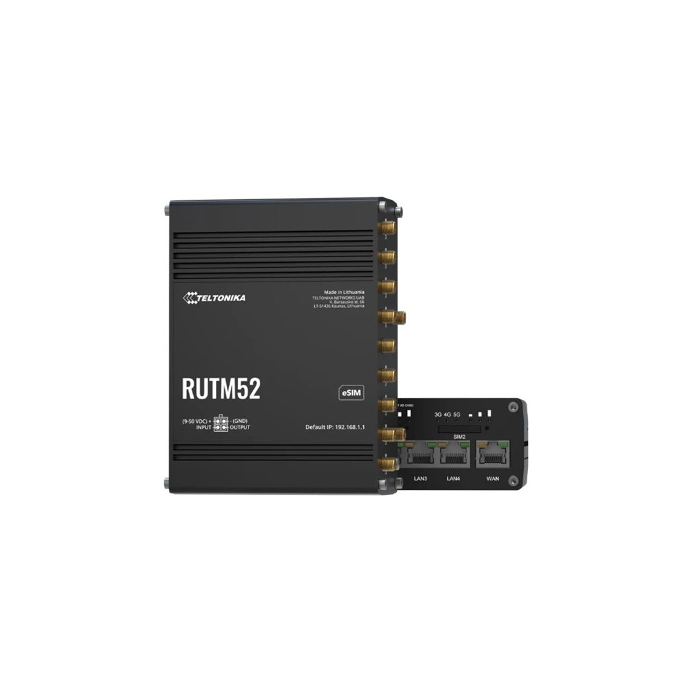 Produktbild för Teltonika RUTM52, Wi-Fi 5 (802.11ac), Dual-band (2,4 GHz / 5...
