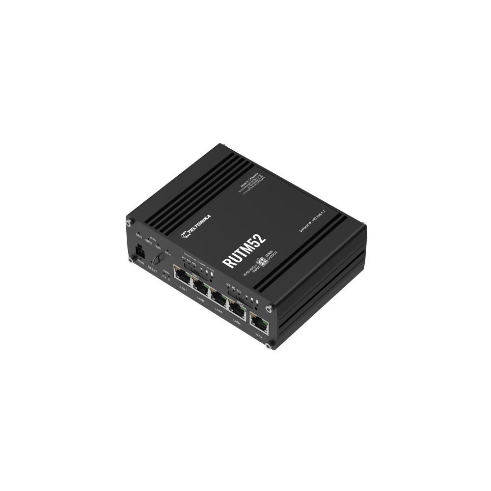 Produktbild för Teltonika RUTM52, Wi-Fi 5 (802.11ac), Dual-band (2,4 GHz / 5...