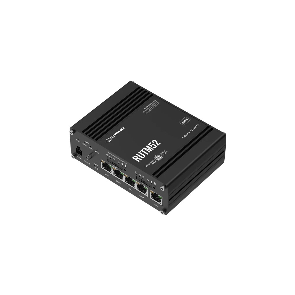 Produktbild för Teltonika RUTM52, Wi-Fi 5 (802.11ac), Dual-band (2,4 GHz / 5...