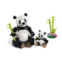 Produktbild för LEGO Creator 3in1 31165 - Vilda Djur: Pandafamilj - byggsats