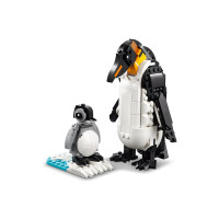 Produktbild för LEGO Creator 3in1 31165 - Vilda Djur: Pandafamilj - byggsats