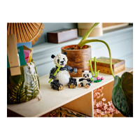 Produktbild för LEGO Creator 3in1 31165 - Vilda Djur: Pandafamilj - byggsats