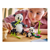 Produktbild för LEGO Creator 3in1 31165 - Vilda Djur: Pandafamilj - byggsats