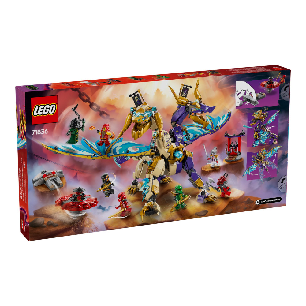 Produktbild för LEGO Ninjago 71836 - Arc Dragon of Focus - byggsats
