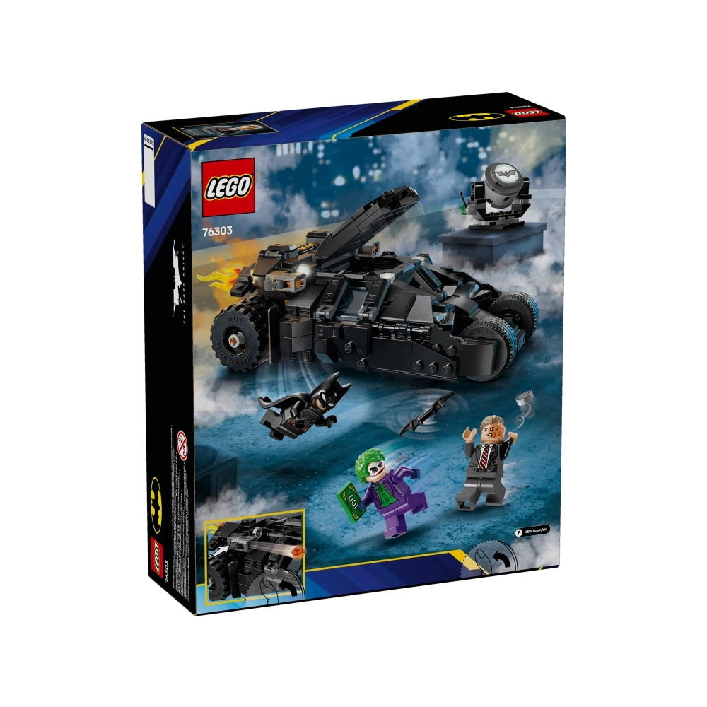 Produktbild för LEGO DC Batman 76303 - Batman Tumbler mot Two-Face och Jokern - byggsats