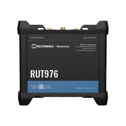 Teltonika Teltonika RUT976 - trådlös router - WWAN - Wi-Fi - 4G, 5G - DIN-skenmonterbar, väggmonterbar, bordsmonterbar