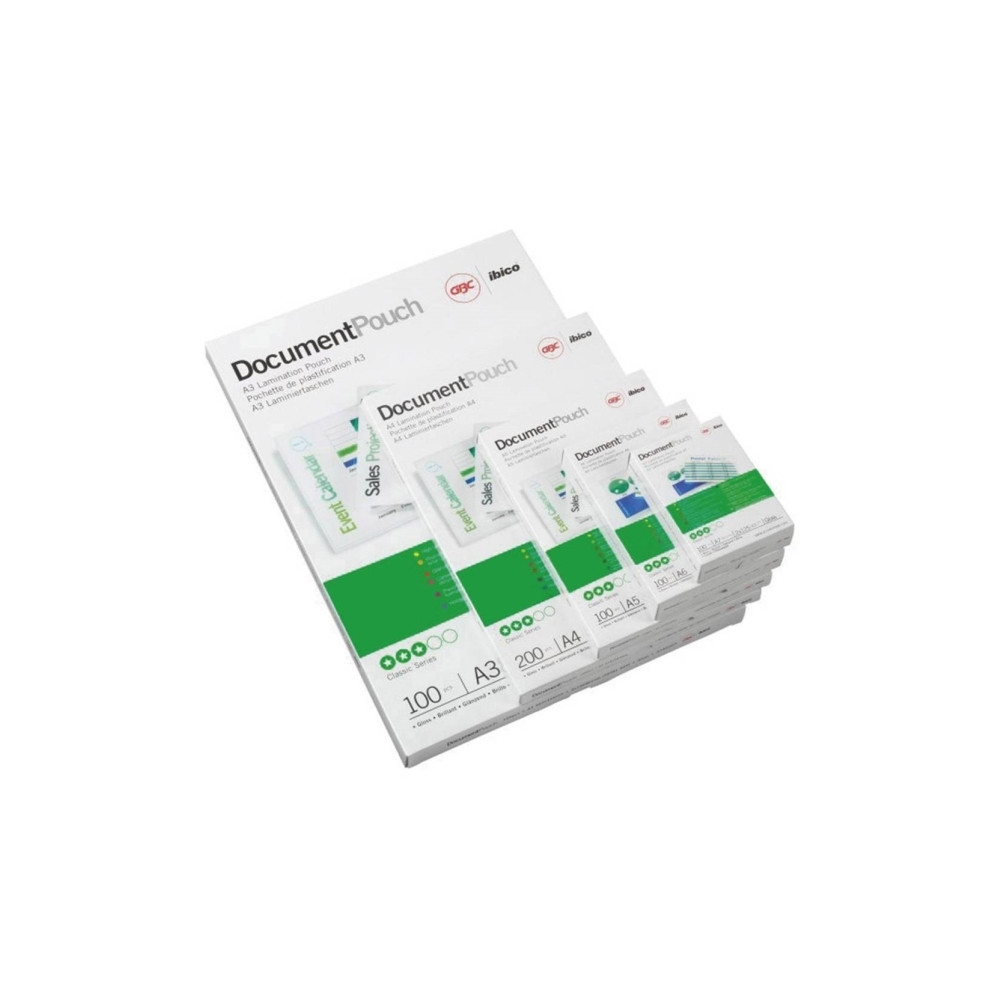 Produktbild för Lamineringsficka GBC A6 125 micron