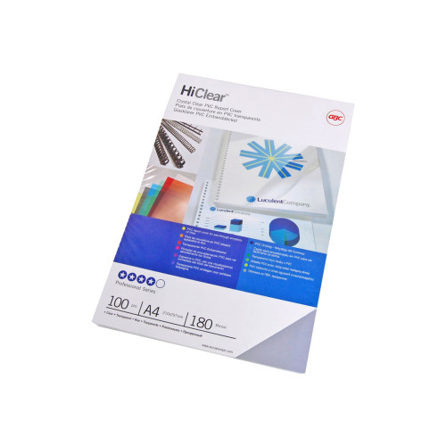 GBC GBC HiClear - 100 stk - PVC-bindningsskydd