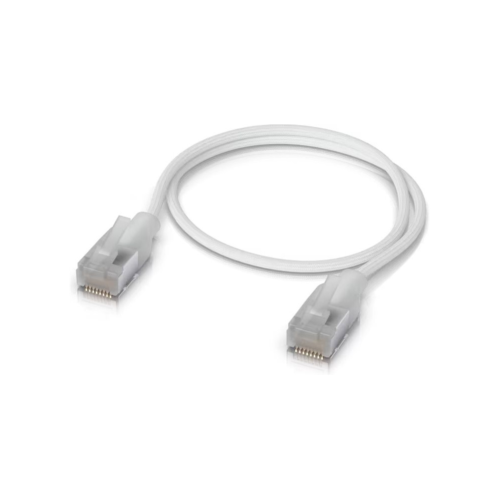 Produktbild för Ubiquiti UniFi patch-kabel - vit