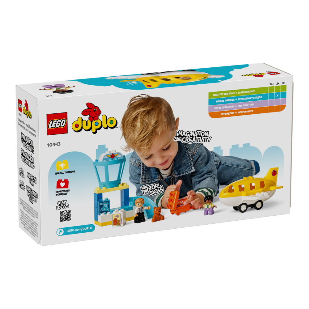 Produktbild för LEGO DUPLO 10443 - Första gången på flygplatsen - byggsats