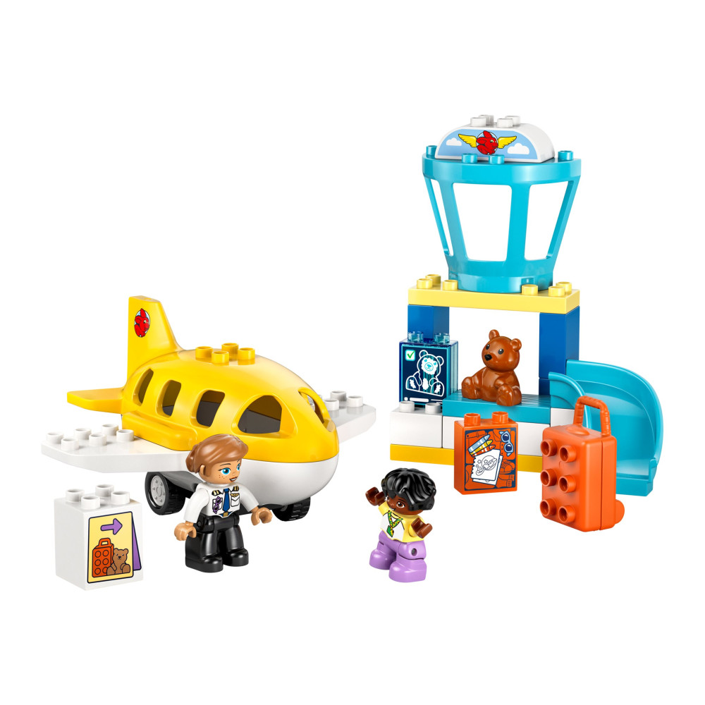 Produktbild för LEGO DUPLO 10443 - Första gången på flygplatsen - byggsats
