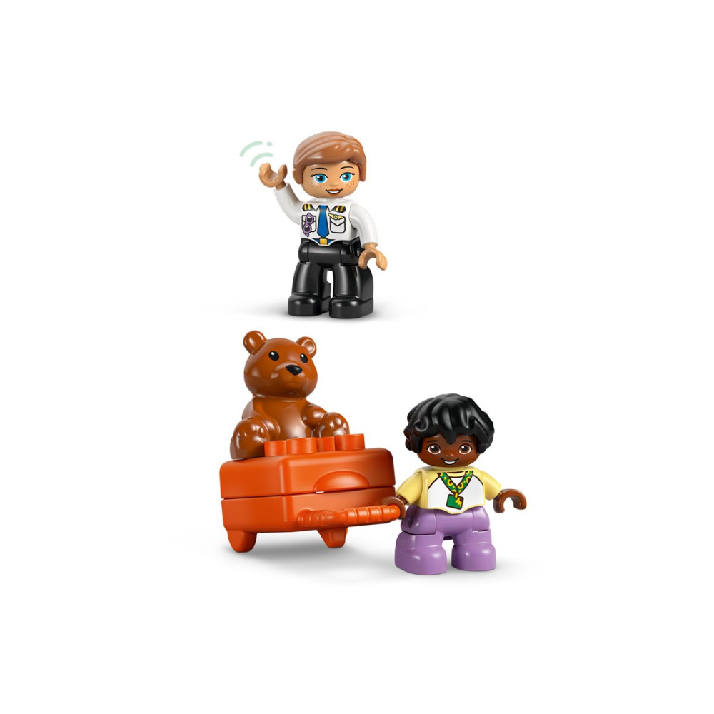 Produktbild för LEGO DUPLO 10443 - Första gången på flygplatsen - byggsats