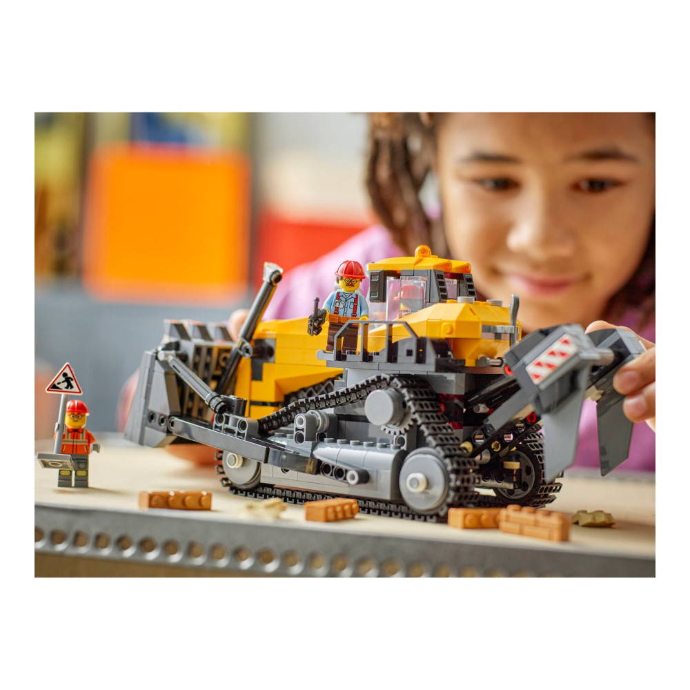 Produktbild för LEGO City 60466 - Gul Grävmaskin - byggsats