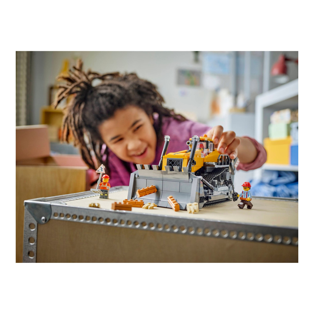Produktbild för LEGO City 60466 - Gul Grävmaskin - byggsats