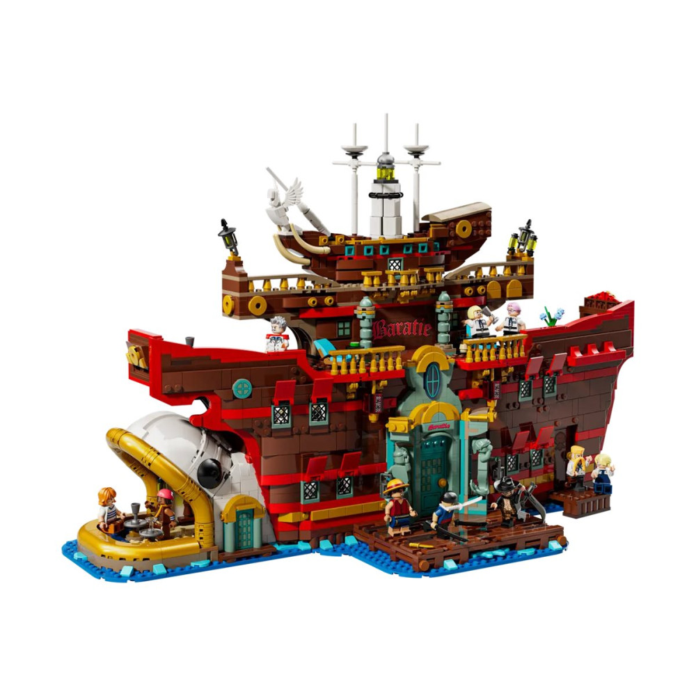 Produktbild för LEGO ONE PIECE 75640 - Baratie flytande restaurang - byggsats