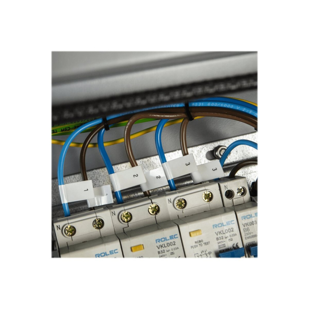 Produktbild för Brother TZe-FX211 - flexibel tape - 1 kassett(er) - Rulle (0,6 cm x 8 m)