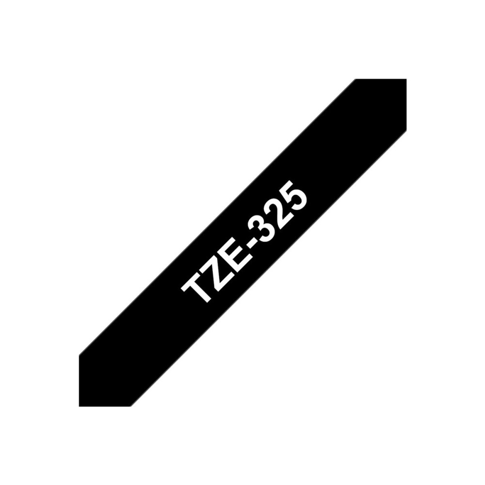 Produktbild för Brother TZe-325 - bandlaminat - 1 kassett(er) - Rulle (0,9 cm x 8 m)