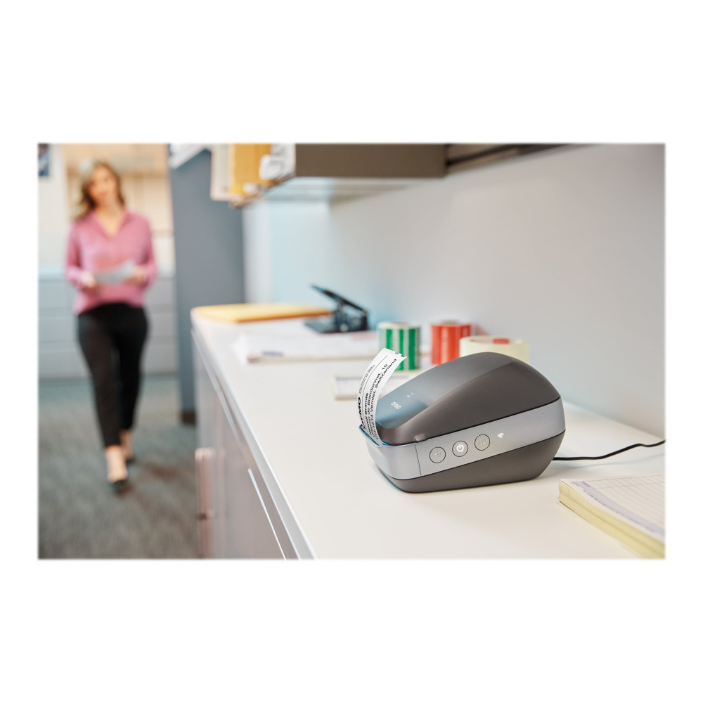 Produktbild för DYMO LabelWriter Wireless - etikettskrivare - svartvit - direkt termisk