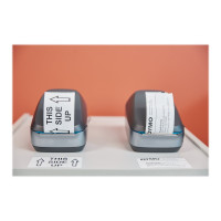 Produktbild för DYMO LabelWriter Wireless - etikettskrivare - svartvit - direkt termisk