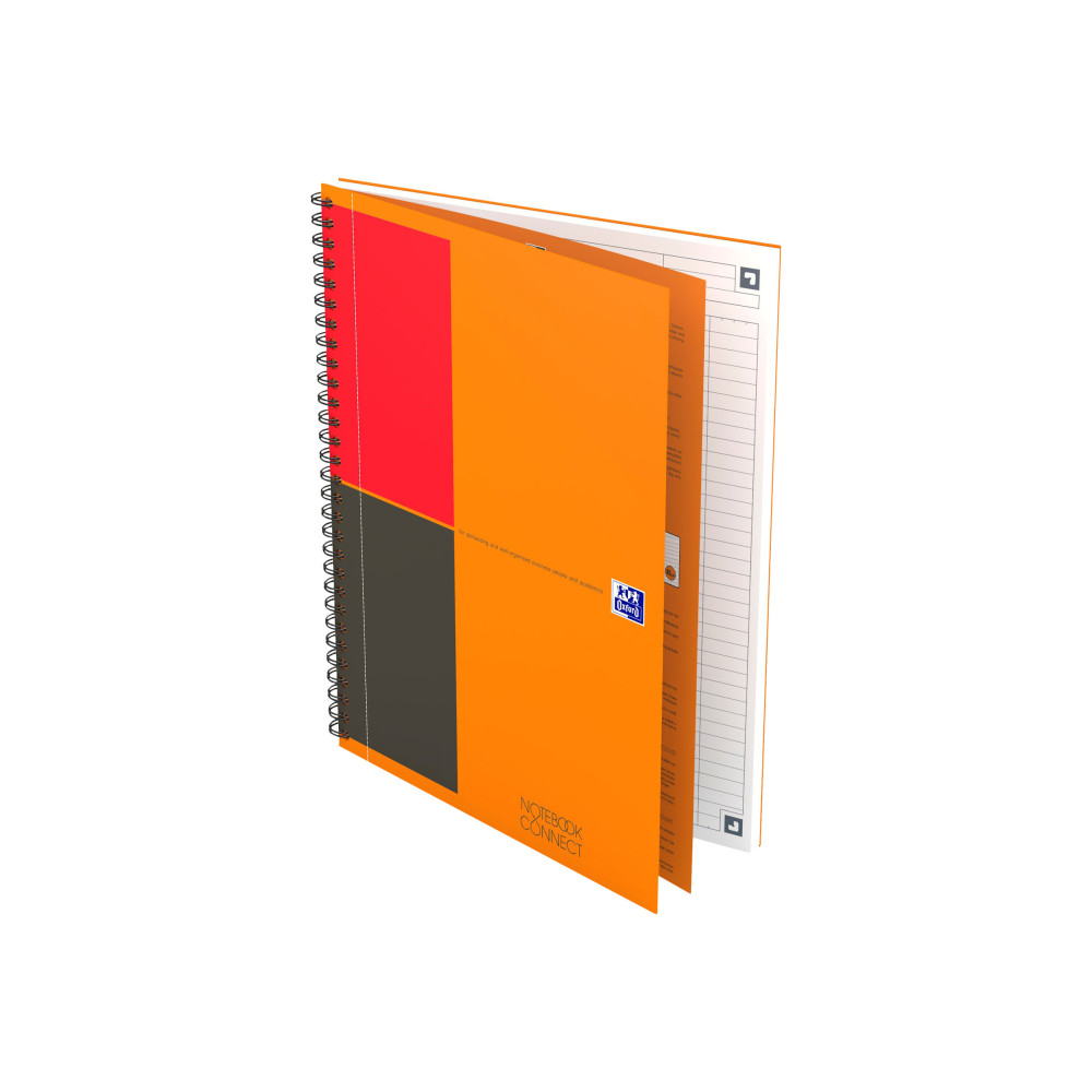 Produktbild för Oxford International NoteBook Connect - anteckningsblock - B5 - 80 ark