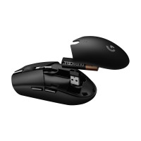 Produktbild för Logitech G G305 - mus - 2.4 GHz - svart