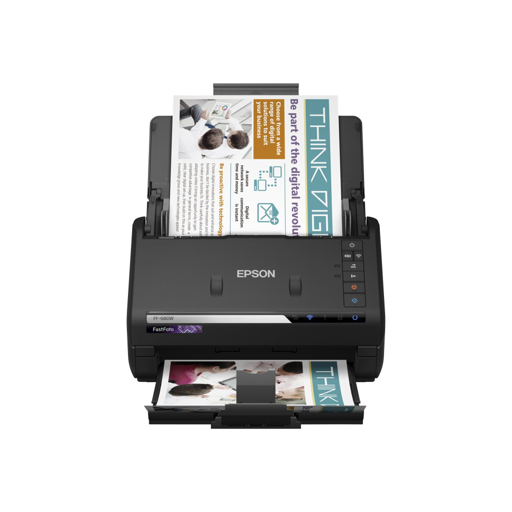 Produktbild för Epson FastFoto FF-680W - dokumentskanner - desktop - USB 3.0, Wi-Fi(n)