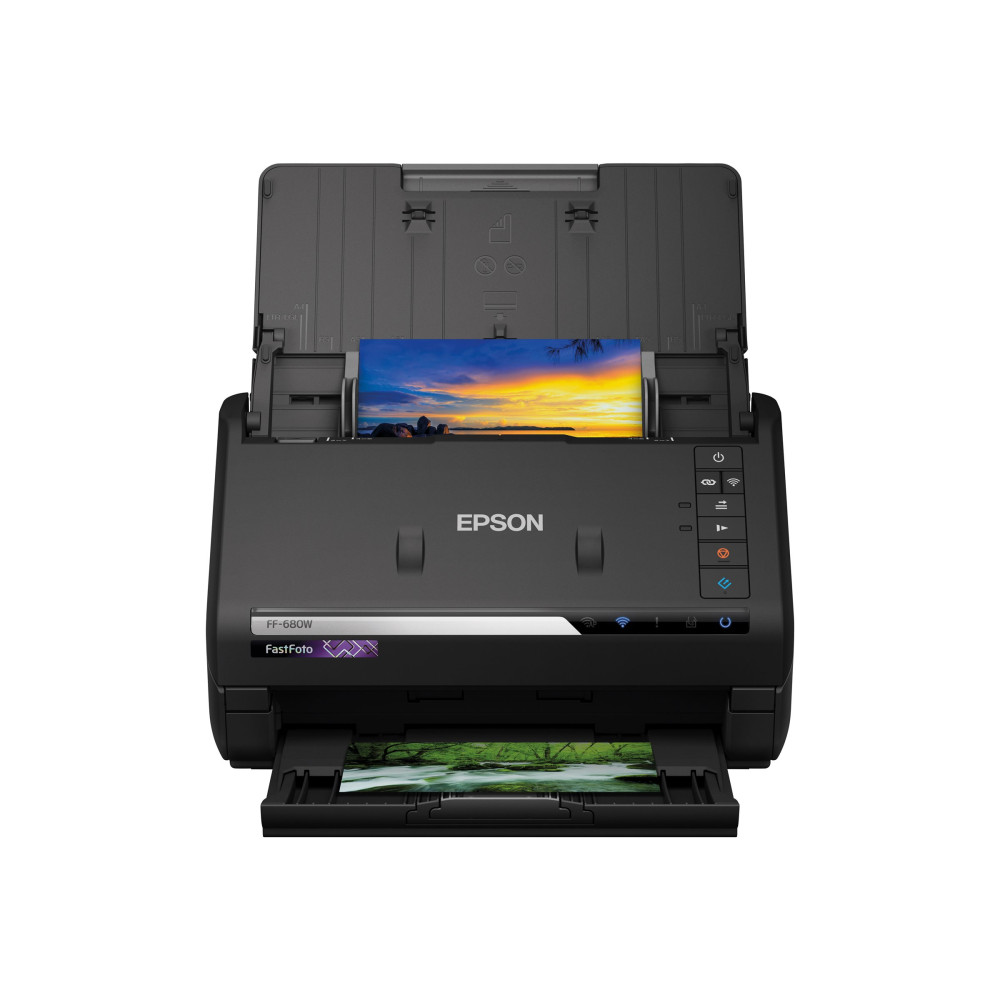 Produktbild för Epson FastFoto FF-680W - dokumentskanner - desktop - USB 3.0, Wi-Fi(n)