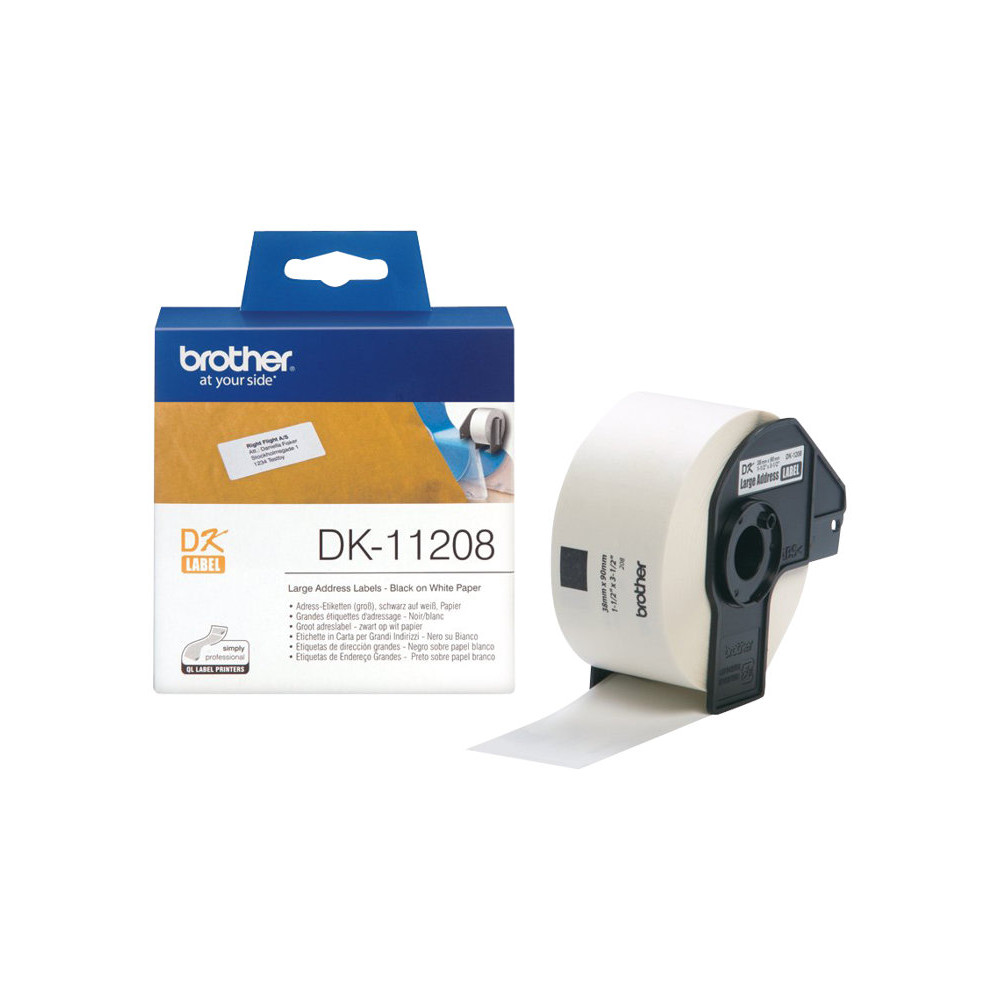 Produktbild för Brother DK-11208 - adresslappar