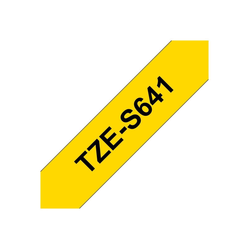 Produktbild för Brother TZe-S641 - bandlaminat - 1 kassett(er) - Rulle (1,8 cm x 8 m)