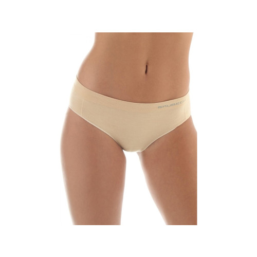 Brubeck Brubeck Kvinnors Hipsters COMFORT WOOL Nude storlek L (HI100...