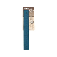Produktbild för Linex 400132509, Skrivbordslinjal, Trä, Blå, 250 mm, 10 mm,...