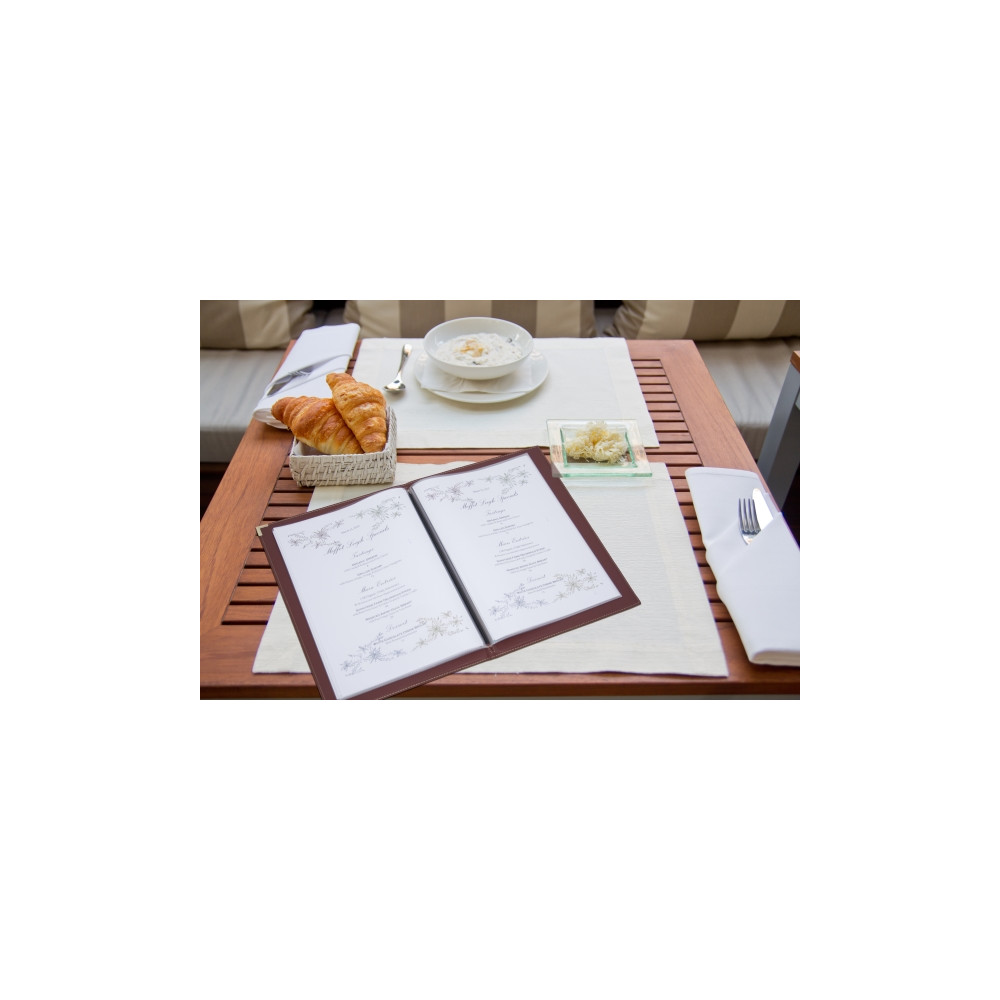 Produktbild för Menu chartek Securit® A4 10stk/pak