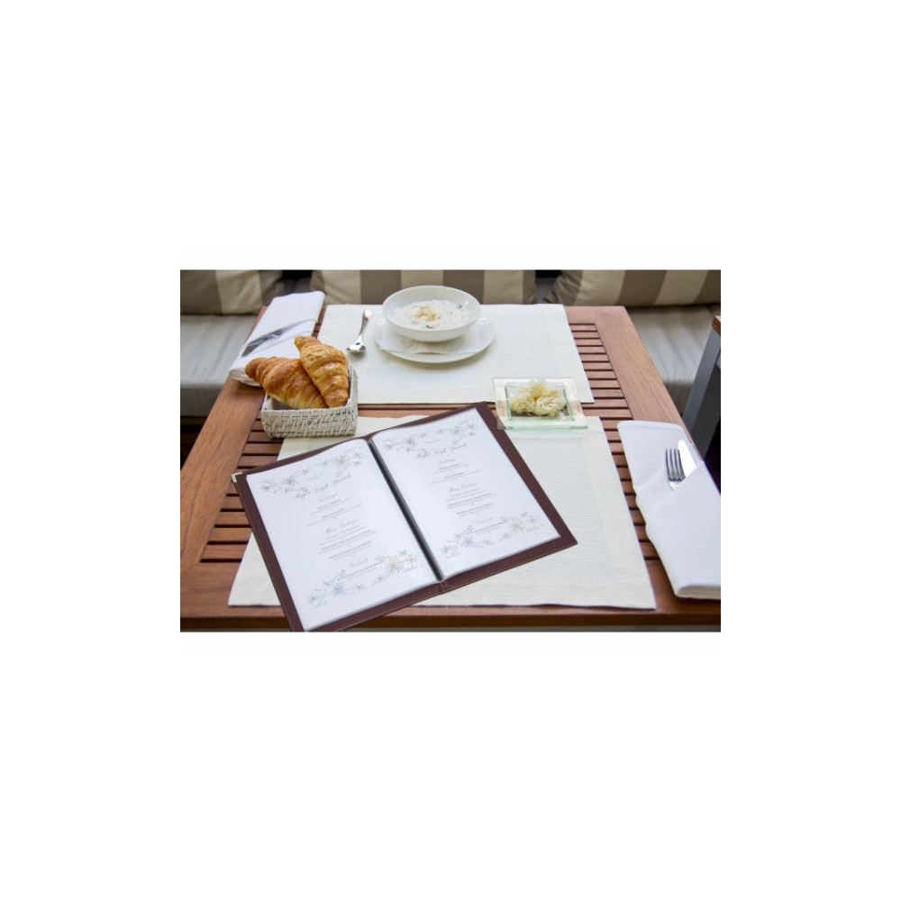 Produktbild för Menu chartek Securit® A4 10stk/pak