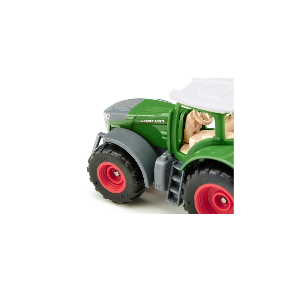 Produktbild för Siku 1063, Traktormodell, metall, plast, svart, grön, röd, v...