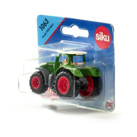 Produktbild för Siku 1063, Traktormodell, metall, plast, svart, grön, röd, v...